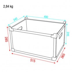 Showgear D7003 Stack case Value Line